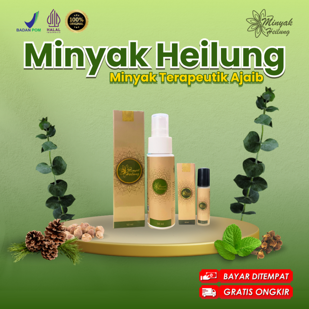 Paket Minyak Heilung Oil – Solusi Alami untuk Lambung, Pikiran, dan Kepala