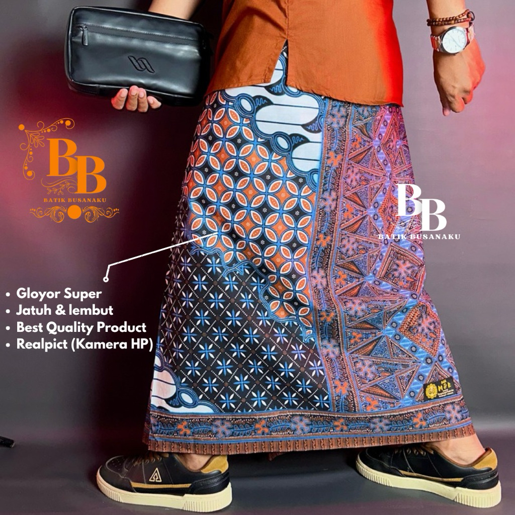 Sarung Batik Pria / Sarung Laseman / Sarung Gus Iqdam Batik / Sarung Batik Laseman