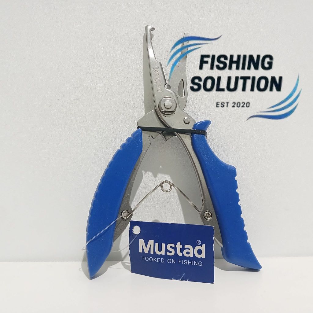 Tang Split Ring Plier Eco Mustad / Gunting Senar PE