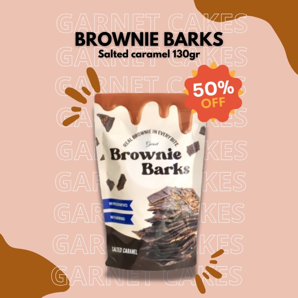 

Diskon 50% Brownie bark Crispy Salted Caramel 130gr Sale