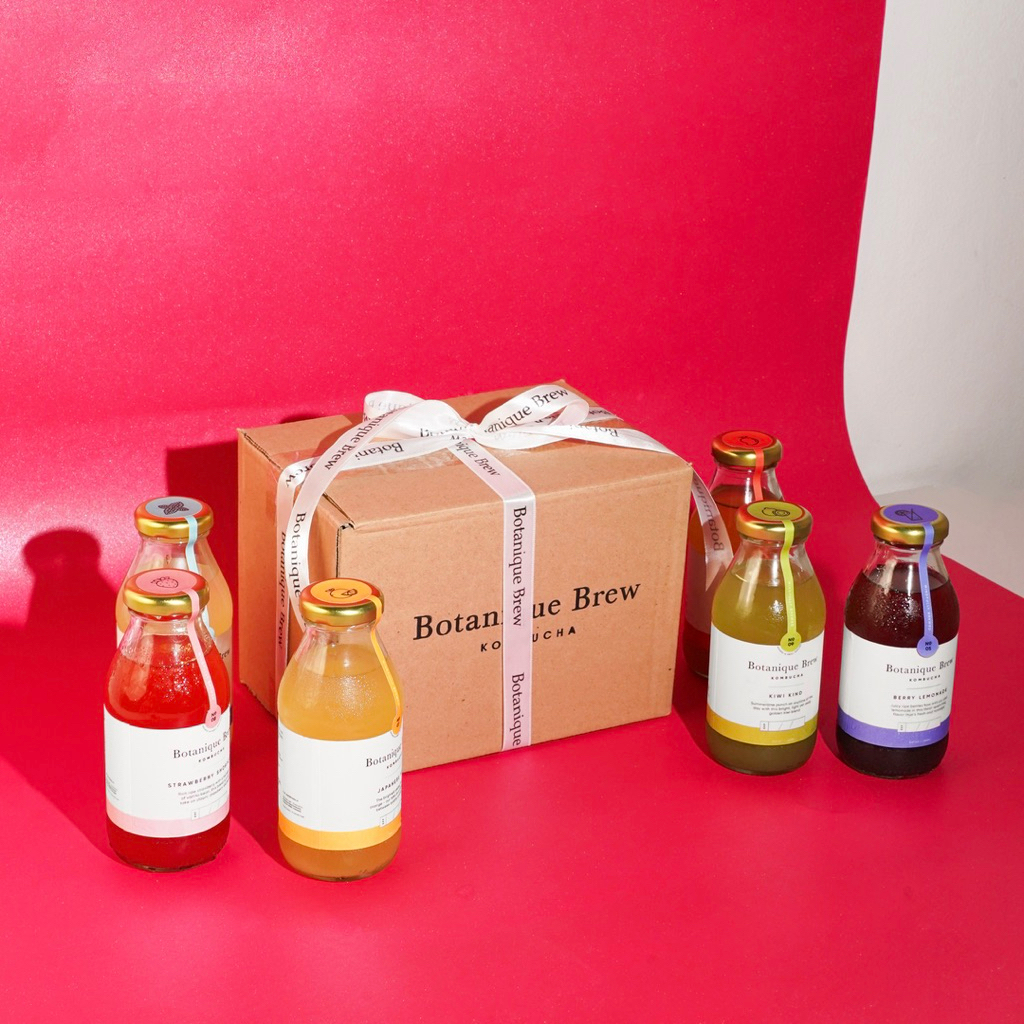 

BUNDLE OF 6 - Botanique Brew Kombucha (280ml)