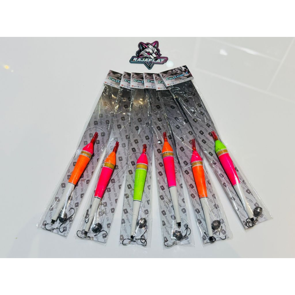 rangkaian 3 mata kail untuk ikan patin,bandeng ,dll