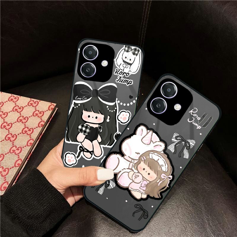 Softcase Oppo A5i [CG14] Mirror Glossy For Oppo A5i A3X A3 NFC A60 A18 A38 -  Case HP Murah - Kesing