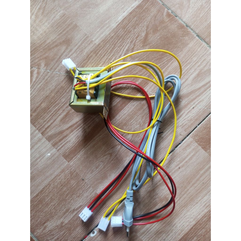 Trafo Pom Mini 12V 2A Untuk Modul CPU Digital Plus Kabel Socket Molex Pin Besar Tinggal Colok Anti R
