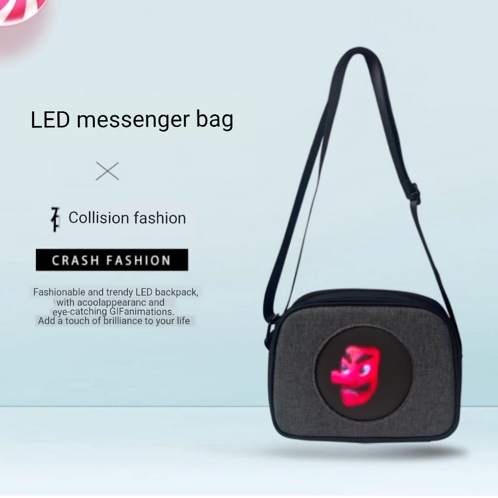 Tas Slempang R7 layar LED membuatnya semakin stylish dan menarik