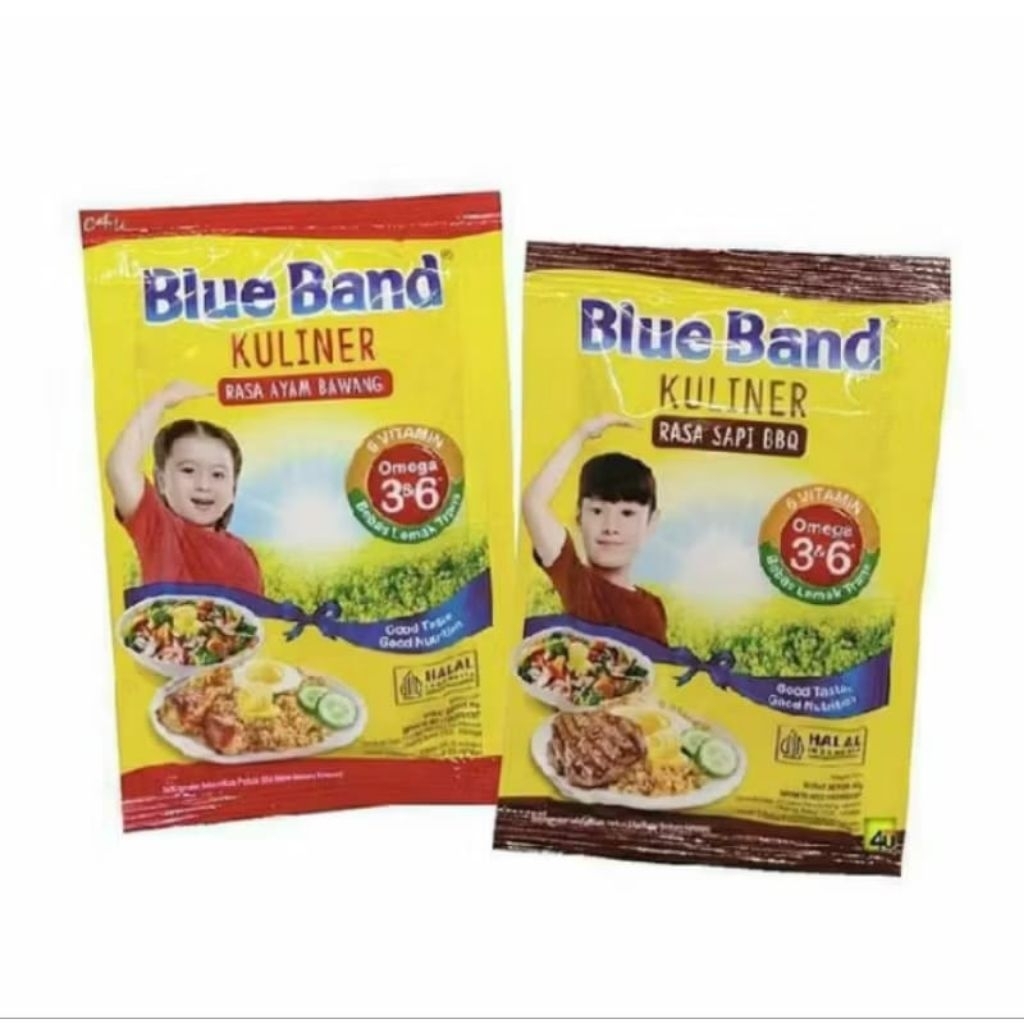 

blue band rice mix 45g, mentega rasa ayam bawang / sapi bbq