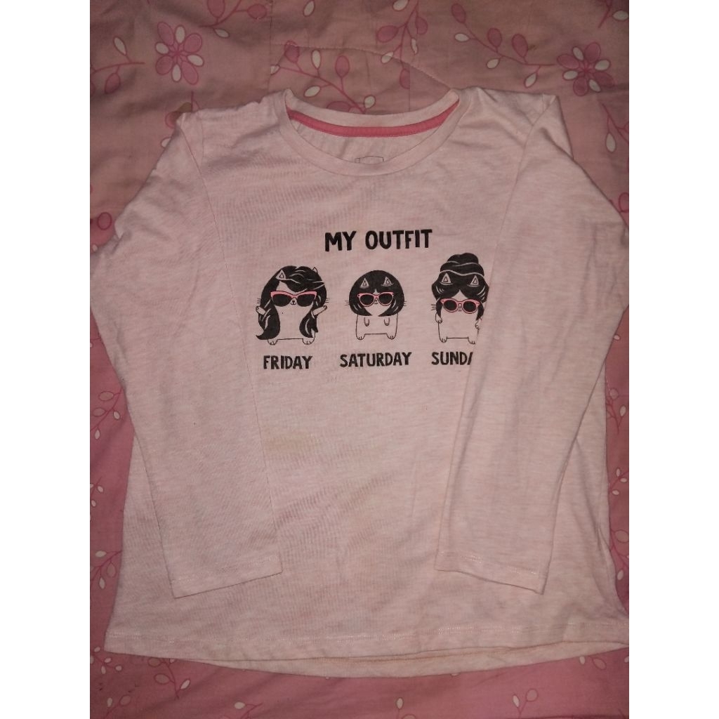 Preloved Kaos Lengan Panjang T Zone