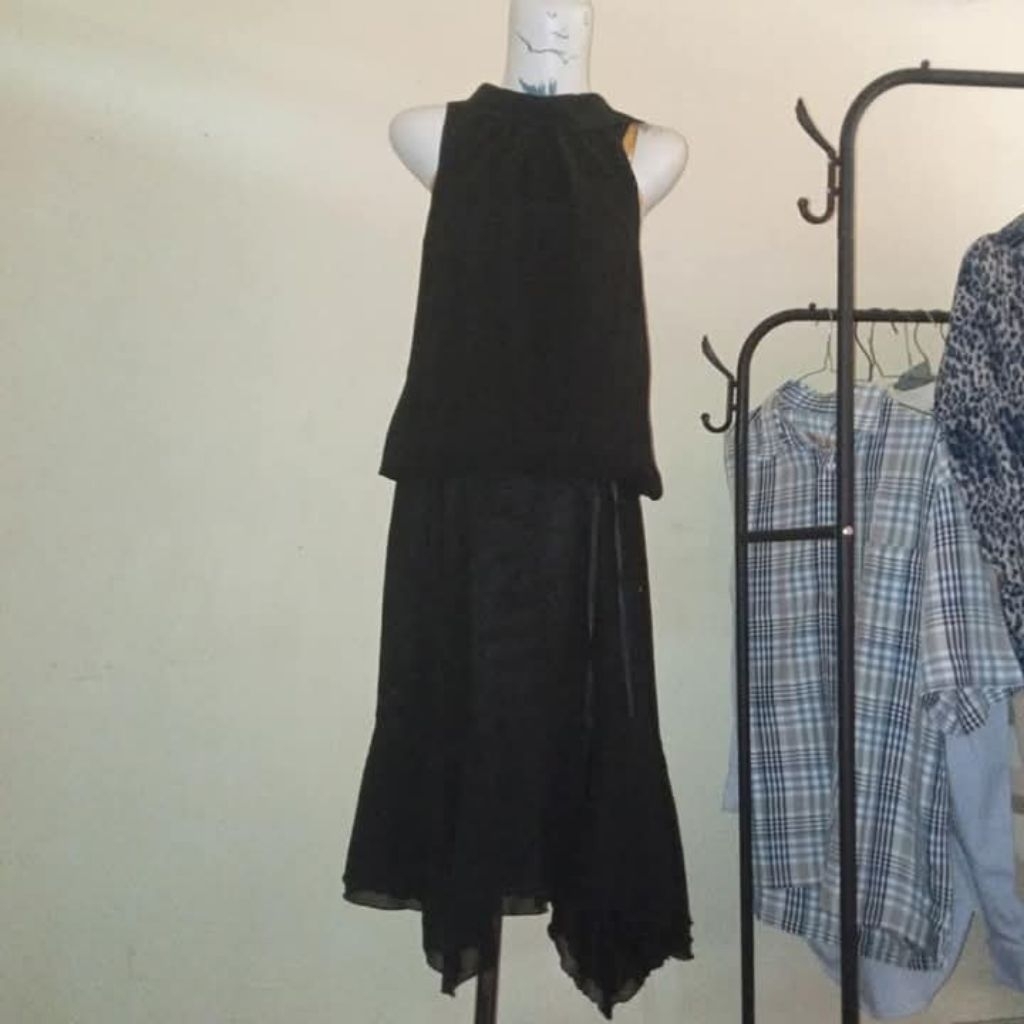 dress crop mini dress PRELOVED