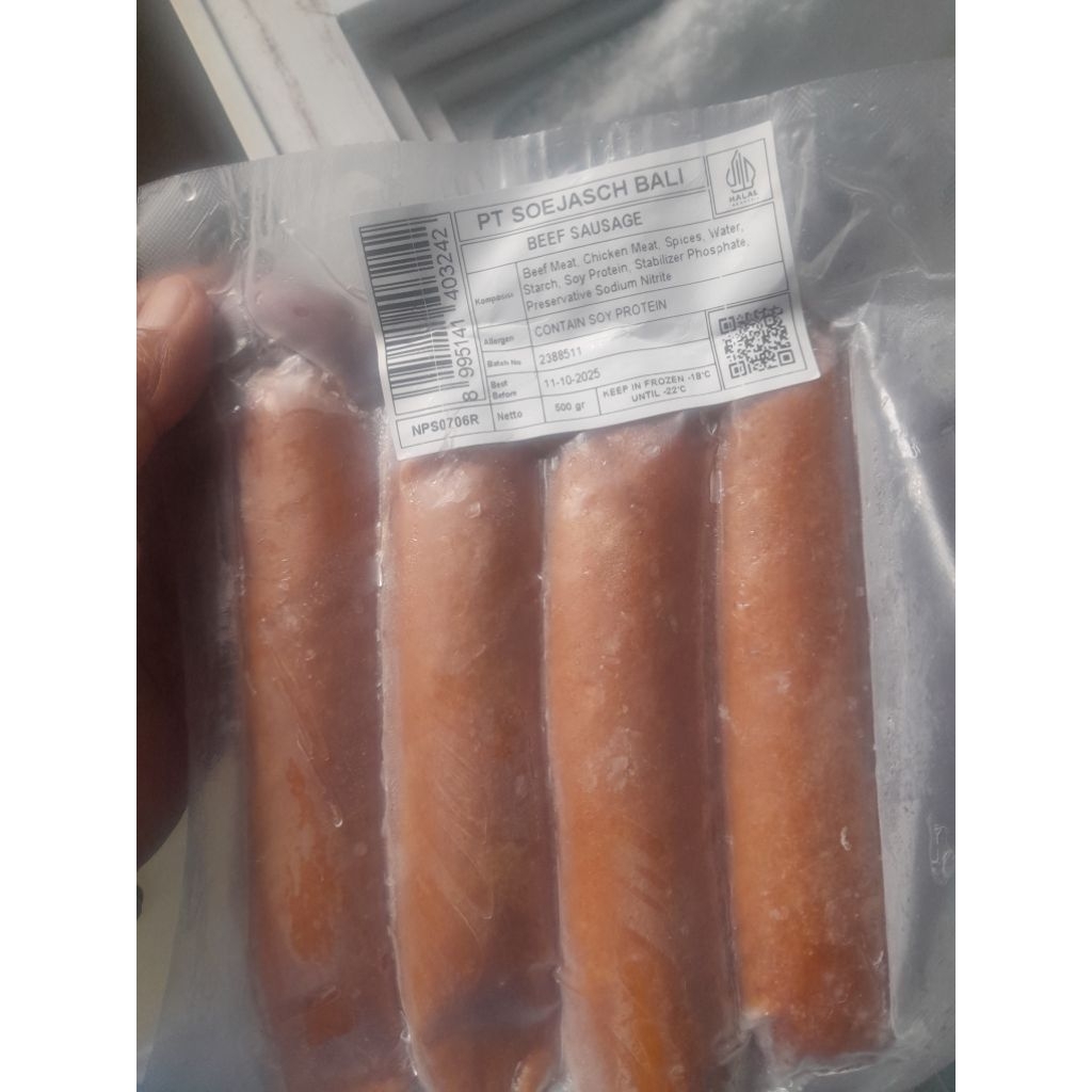 

off cut sosis sapi soejasch