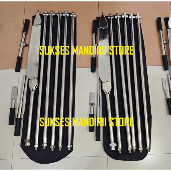 Jual Alat Bor Tanah Gambut Kedalaman 5 Meter - Bor Tanah Lahan Gambut Bahan Stainless