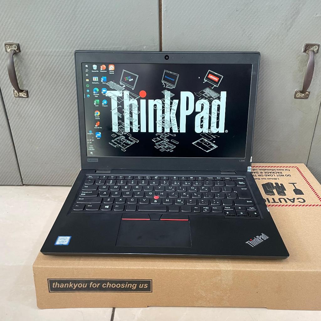 READYSTOCK Lenovo Thinkpad L390, Intel core i5 - 8265U, 8/256GB, Black