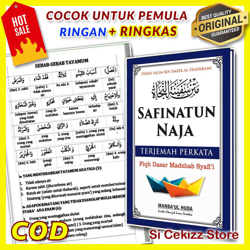 SAFINATUN NAJAH / Kitab Safinatun Najah Terjemah Lengkap