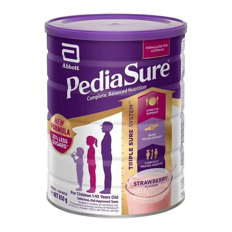 

Pediasure Strawberry Flavour for Children 1-10 Years Old 850 Gram / Austalia