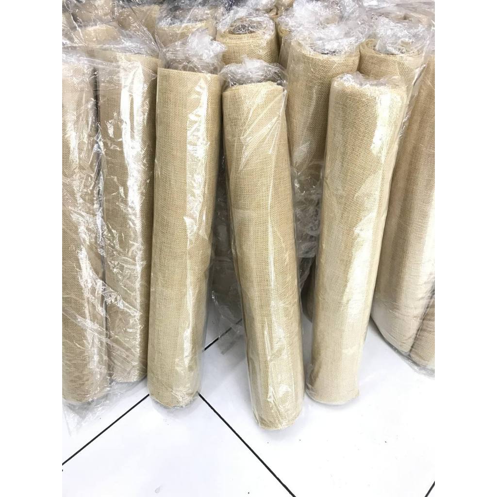 1 ROLL (10YARD) - KAIN GONI HALUS SINTETIS BAHAN LEMAS