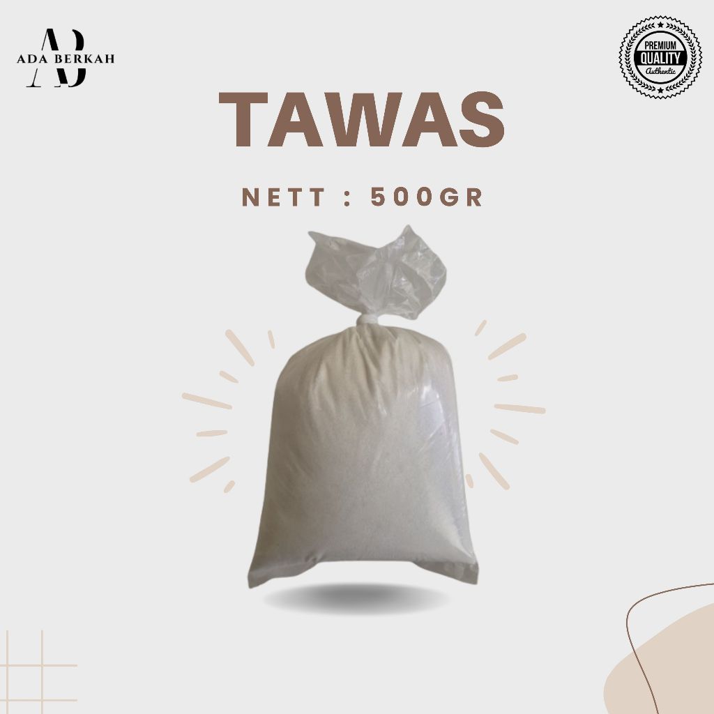 Tawas 500gr Powder Penghilang Bau Badan Ketiak Alumunium Sulfate Tawas powder