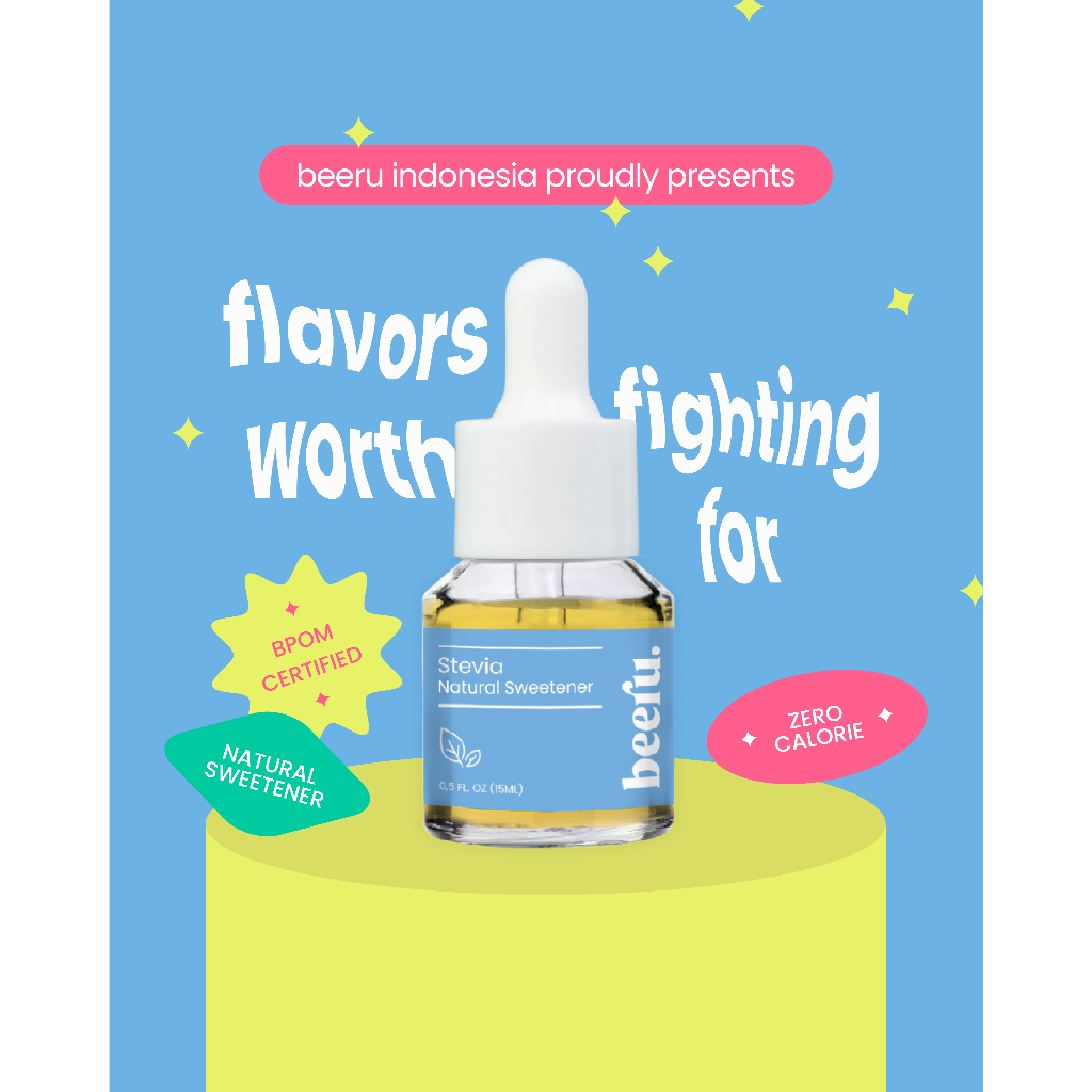 

Beeru Stevia Pemanis Alami 0 Kalori 15mL