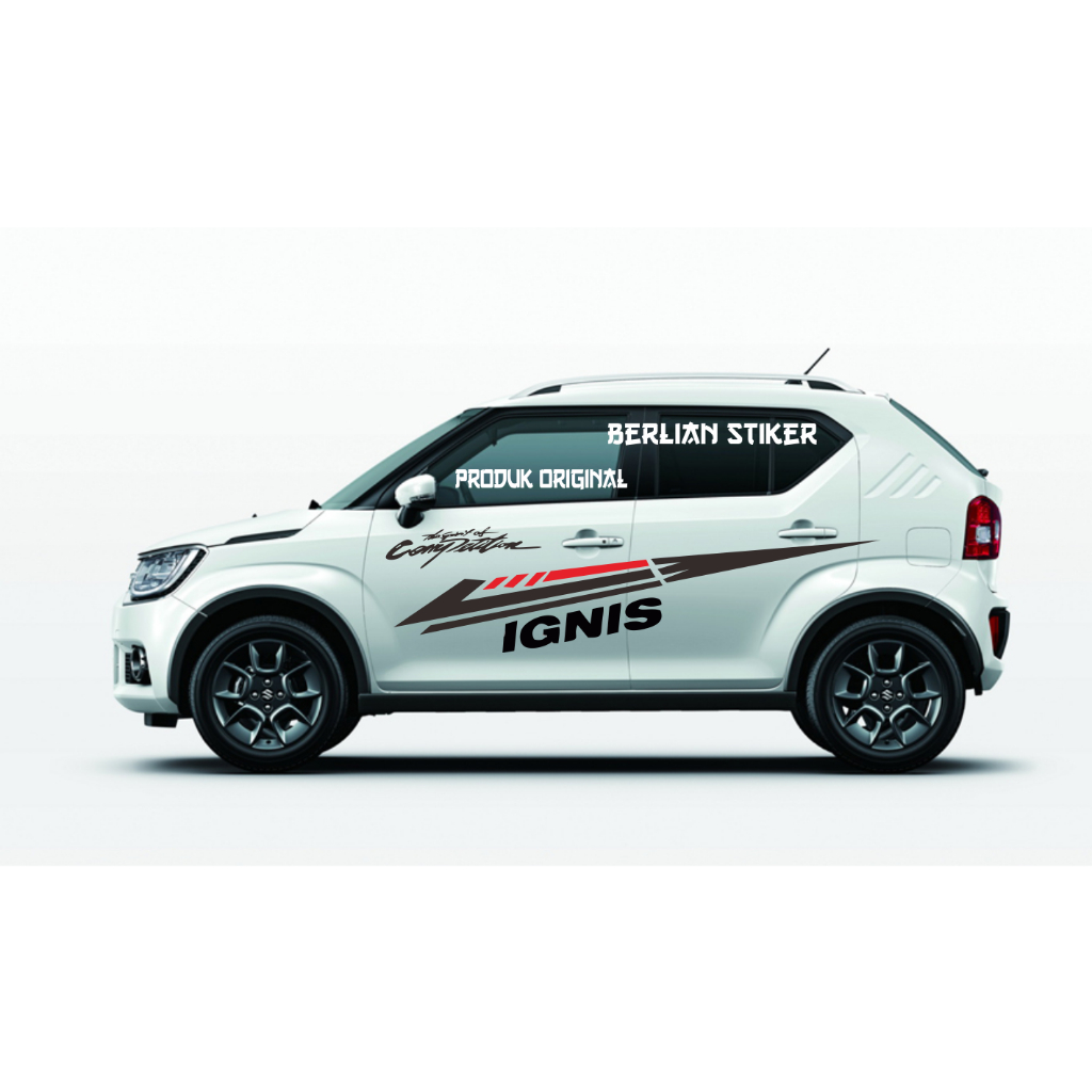 promo stiker mobil suzuki ignis ertiga all tipe mobil cutting stiker lis bodi samping mobil suzuki a
