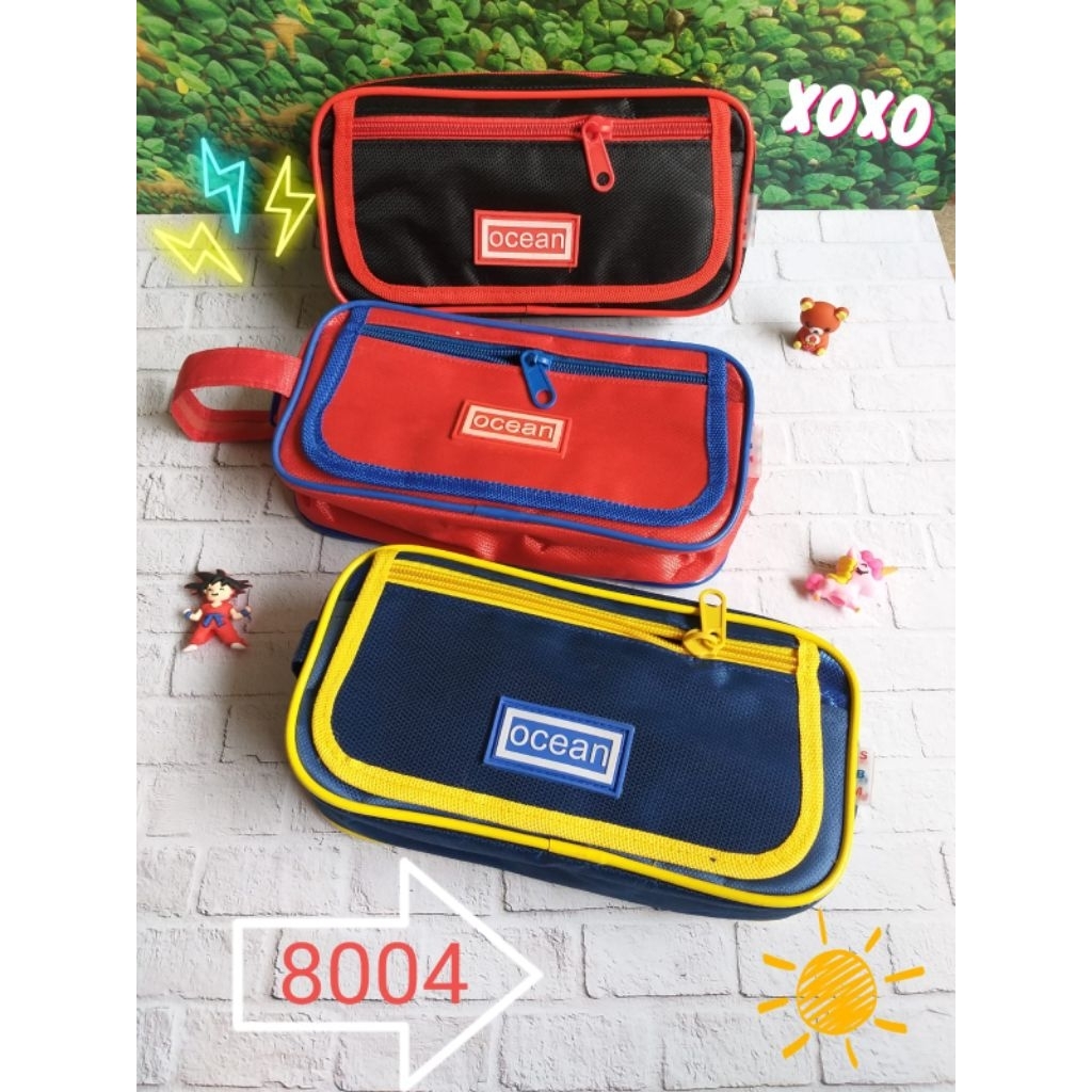 

Tempat Pensil / Dompet Pensil Anak Sekolah Sekolah 2 Seleting Netral