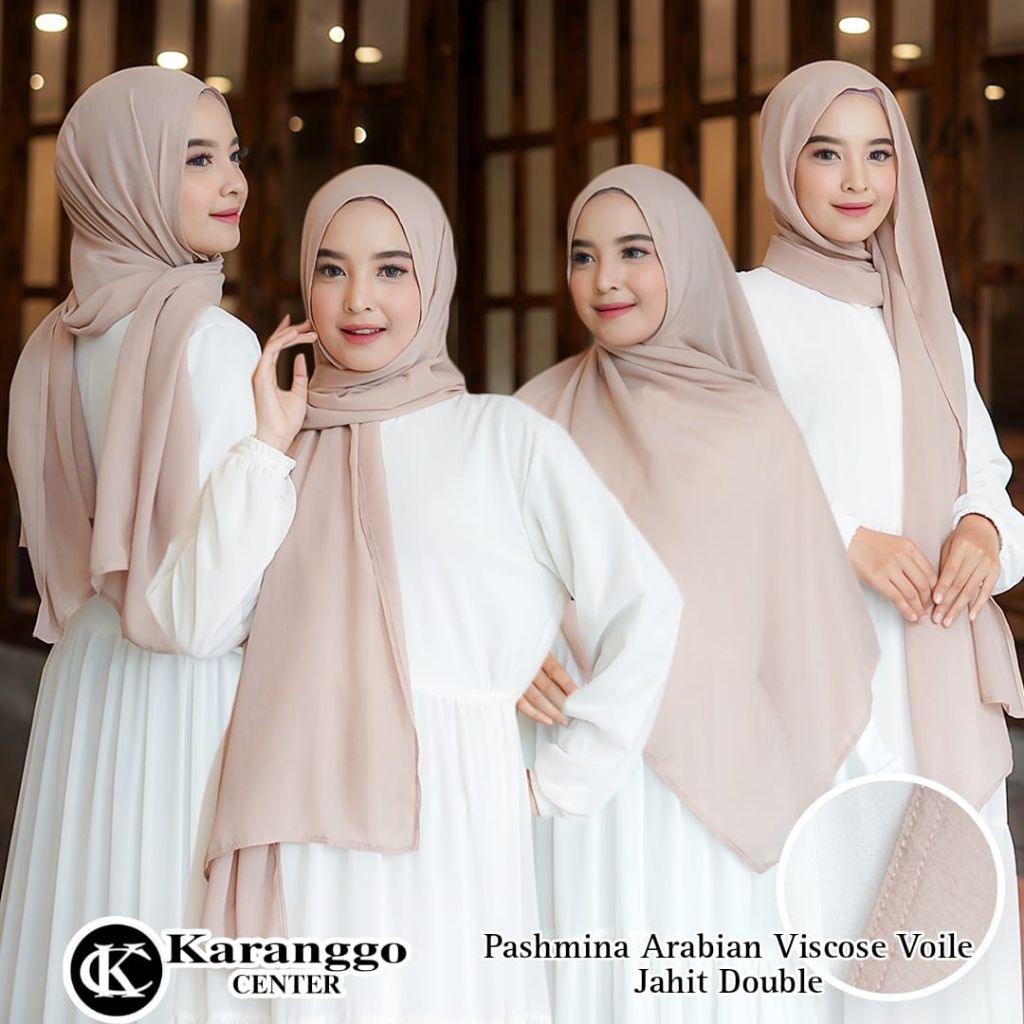 Pashmina Arabian Voile Premium || Hijab style kekinian
