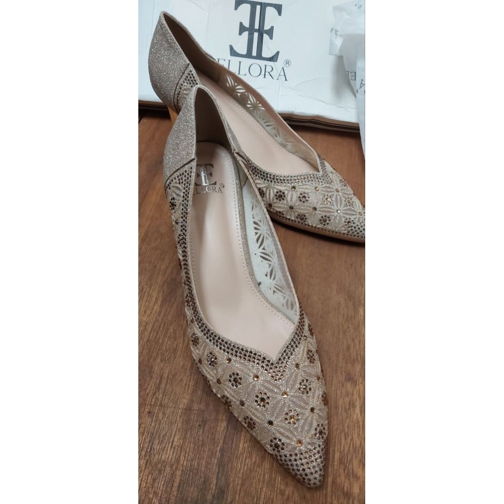 ELLORA EZ-8476 Sepatu Heels Pesta Wanita