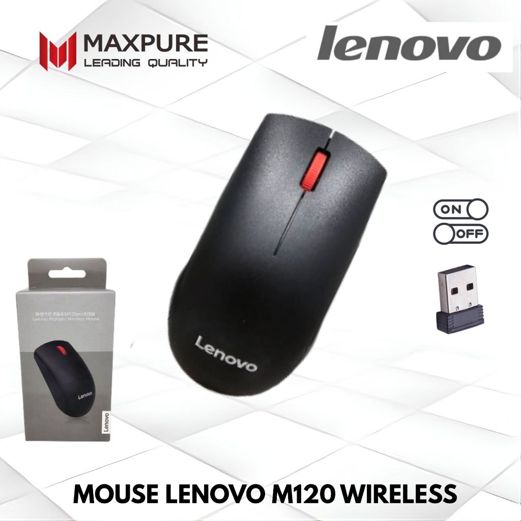 THINKPAD LENOVO WIRELESS MOUSE 4X30M56887 - BLACK - LENOVO M120 PRO MOUSE