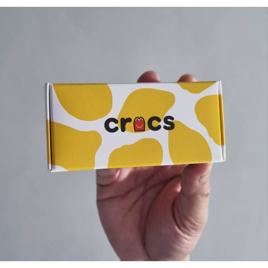 [100% ORIGINAL MCD INDONESIA] McDonalds x Crocs Keychain Gantungan Kunci Happy Meal Periode 3 Blue C