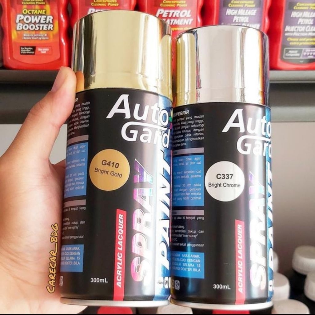 Autogard Cat Semprot Bright Series/Cat Semprot Acrylic Motor Mobil Helm