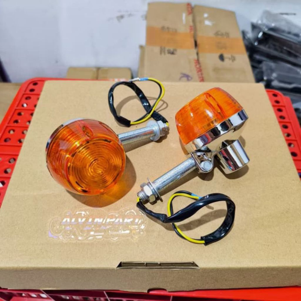 Lampu Sein Honda XL125 XL100 CB200 CB TWIN Reteng CB200 Honda XL Import Termurah