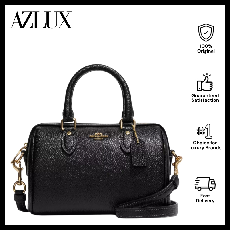 Coach Mini Rowan Crossbody Black