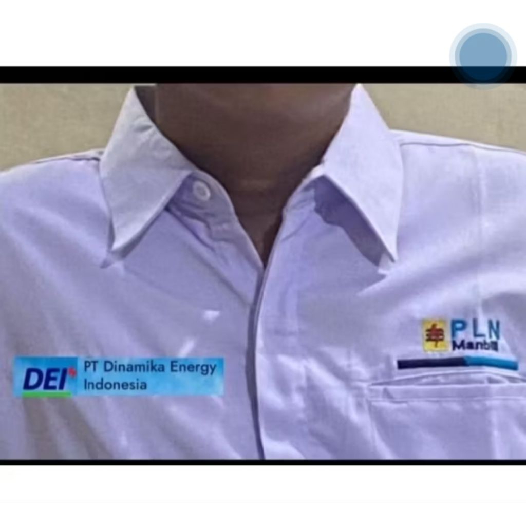 kemeja PLN manbill seragam kemeja PLN manbill Pendek costume PT