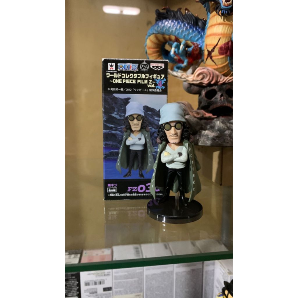 WCF Movie Z Kuzan One Piece Figure | Admiral Aokiji Marine POP FZO GLM Yz G5 M4 Studio BlackBeard Pi