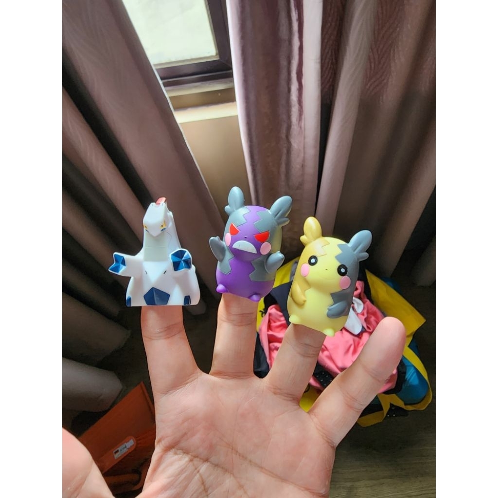Pokemon Bandai Fingerdoll - Morpeko 2 Ver, Duralodon Set