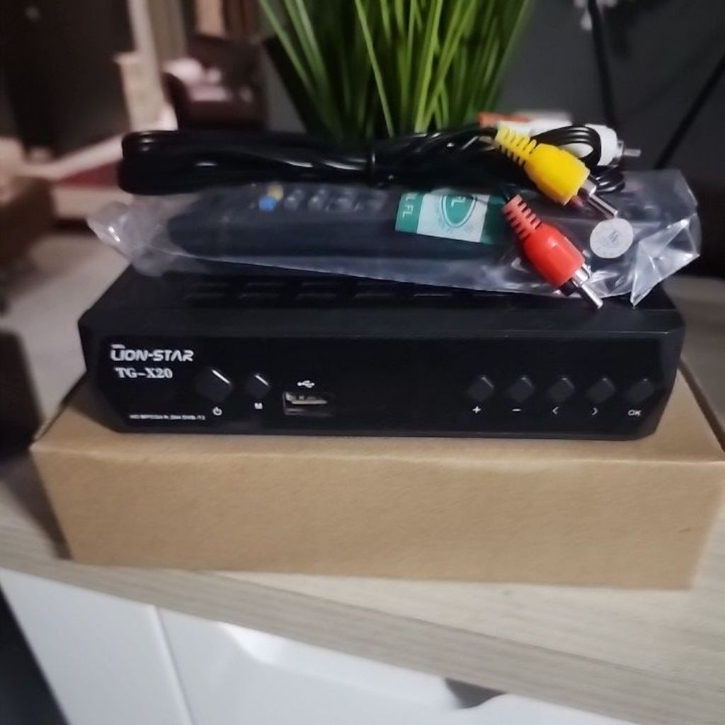 [STB TV Digital] STB DVB T2 Lion star TG-X20 - STB TV Merk Langka