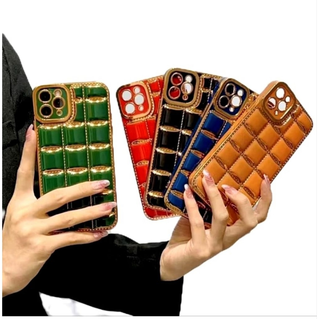 Softcase Case Blokchaim Crhome Menawan Vivo Y27s Y27 5g Y21 Y21S Y21A Y21T Y33 Y33T Y33S Y91 Y93 Y95