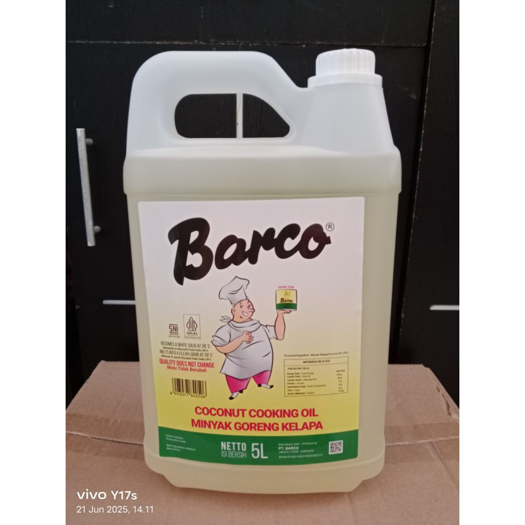 

Minyak Barco 5 liter EXP 03_06_2028