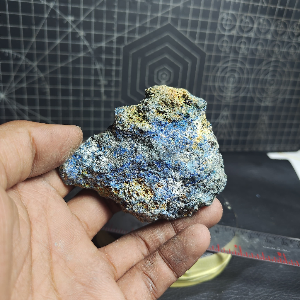 Batu Natural Azurite Rough / Rough (2)
