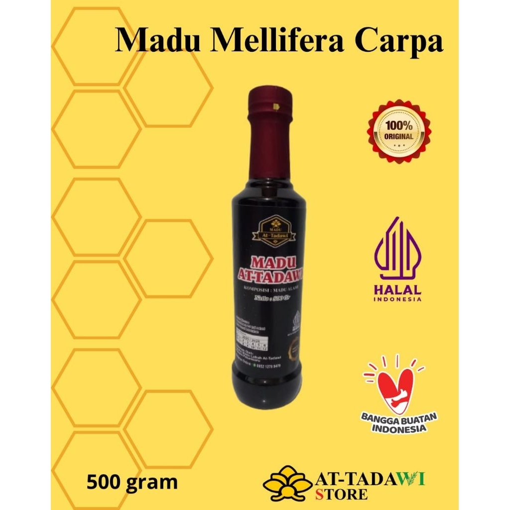 

MADU MELLIFERA CARPA - madu ternak murni - 500 gr