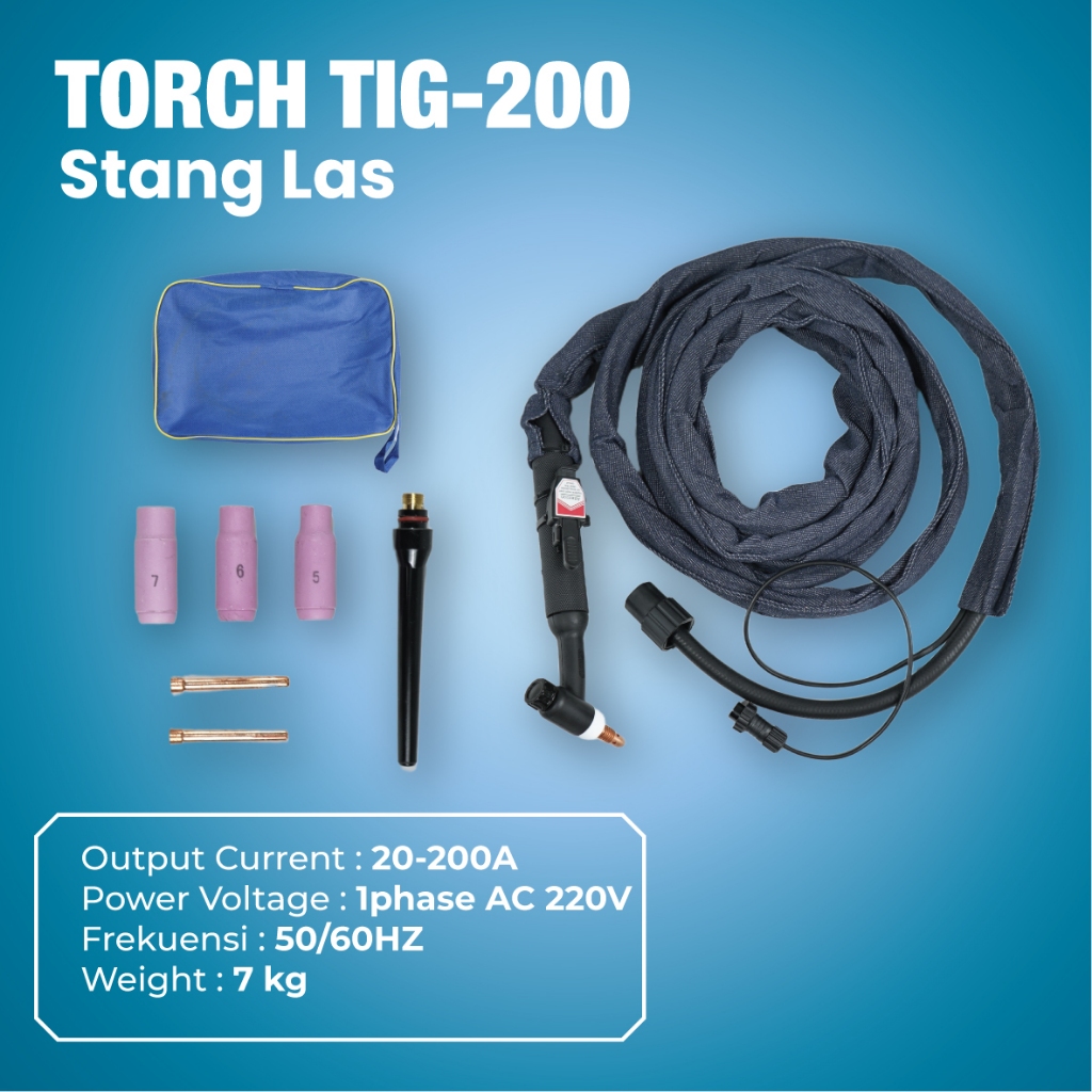 Porto Torch Stang Las TIG-200