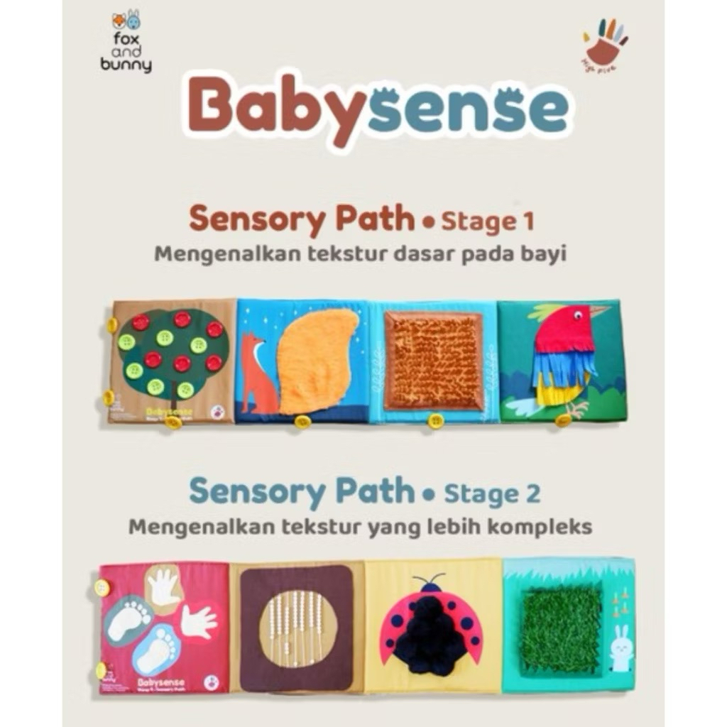 Preloved Sensory Path Fox and Bunny