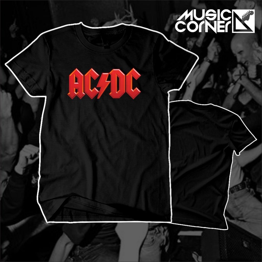 Music corner - Kaos Band ACDC/Baju Band ACDC/Kaos Music ACDC.