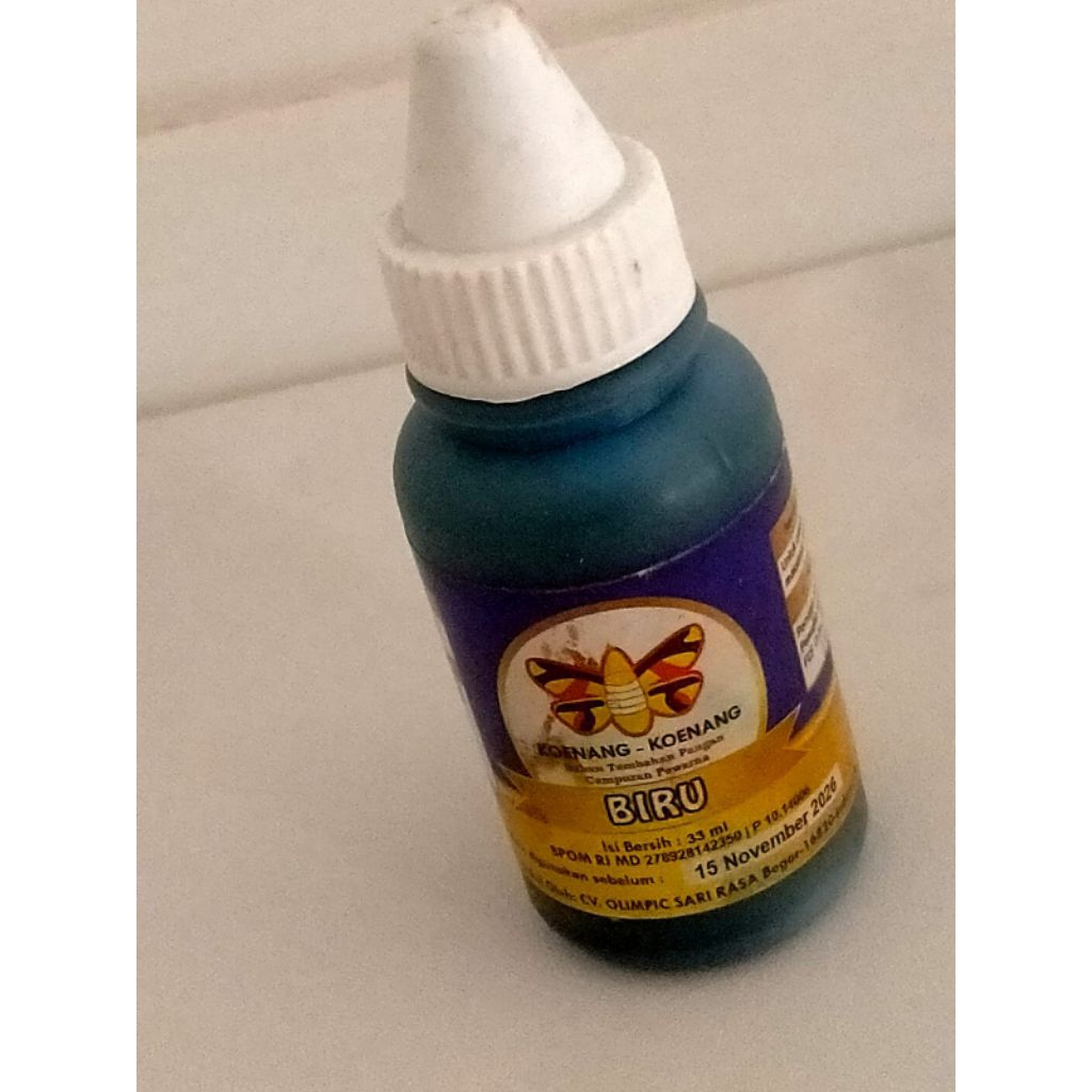 

Pewarna Biru Koenang-Koenang 33ml