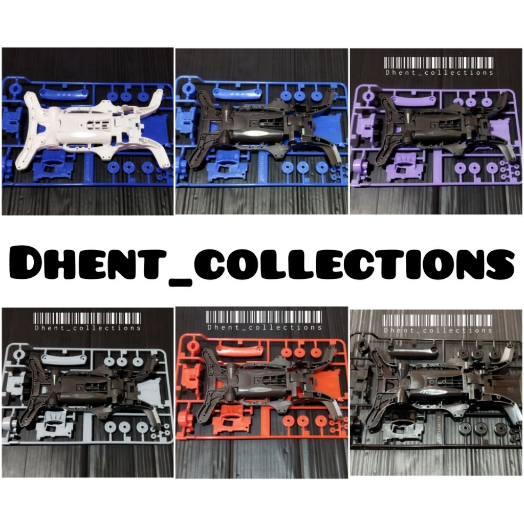 TAMIYA CHASSIS AR SET + GEARBOK ORIGINAL