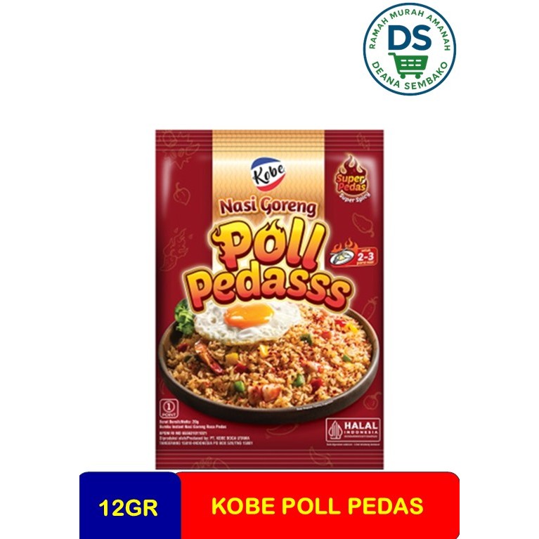 

KOBE NASPOLL PEDAS RENCENG 12GR#ISI 12 PCS