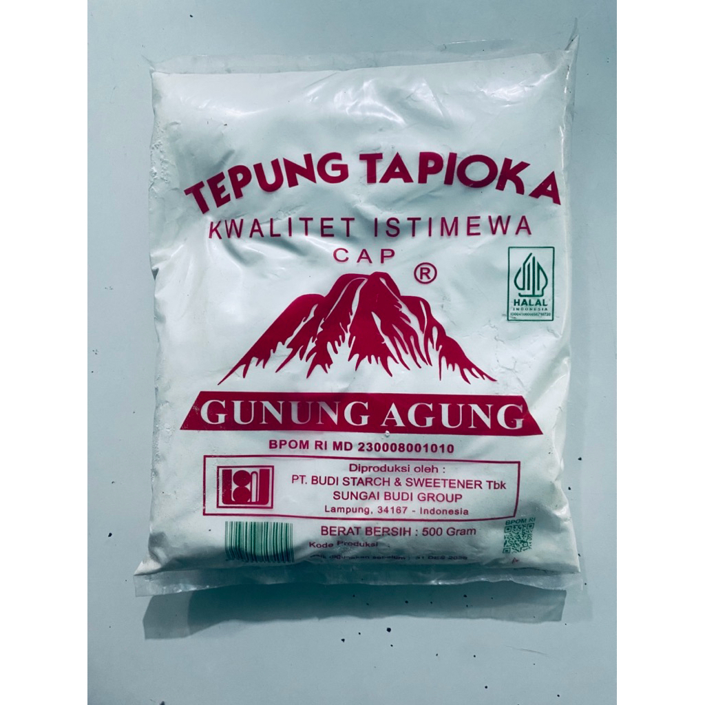 

TEPUNG TAPIOKA GUNUNG AGUNG 500g