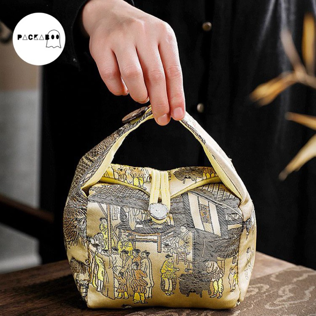 

tas hampers premium oriental motif gift bag