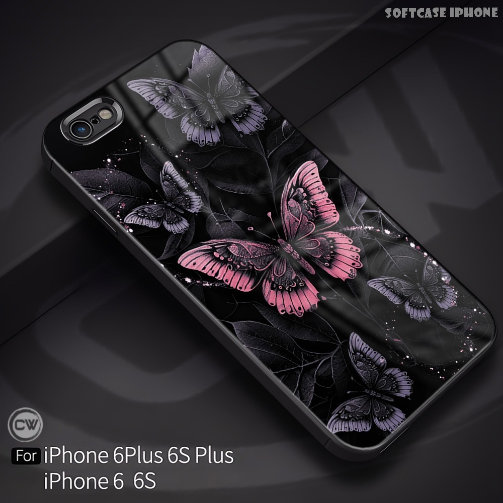 Softcase Kilau Glossy IPHONE 6 | 6S | 6S+ | 6+ | Case for IPhone 6 6s 6plus [WD47] Kesing Lucu Keren