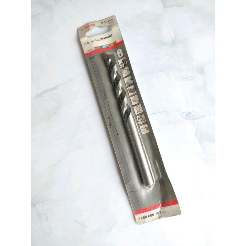 MataBor Beton Bosch 12mm CYL-4 ORIGINAL PRODUK