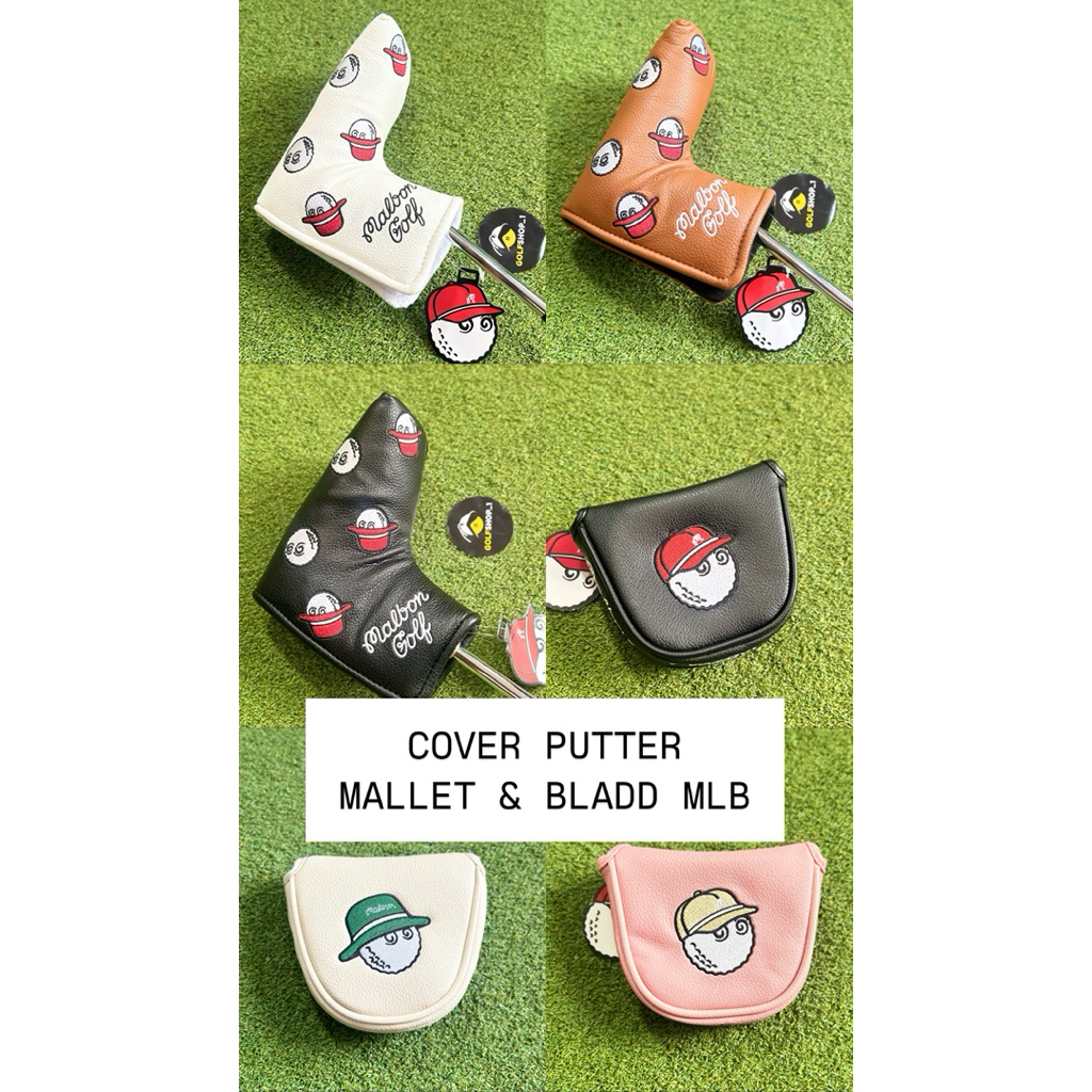 mexramso - Cover Stick Golf Putter Blade & Cover Putter Mallet - Sarung Stick Golf Putter Golf