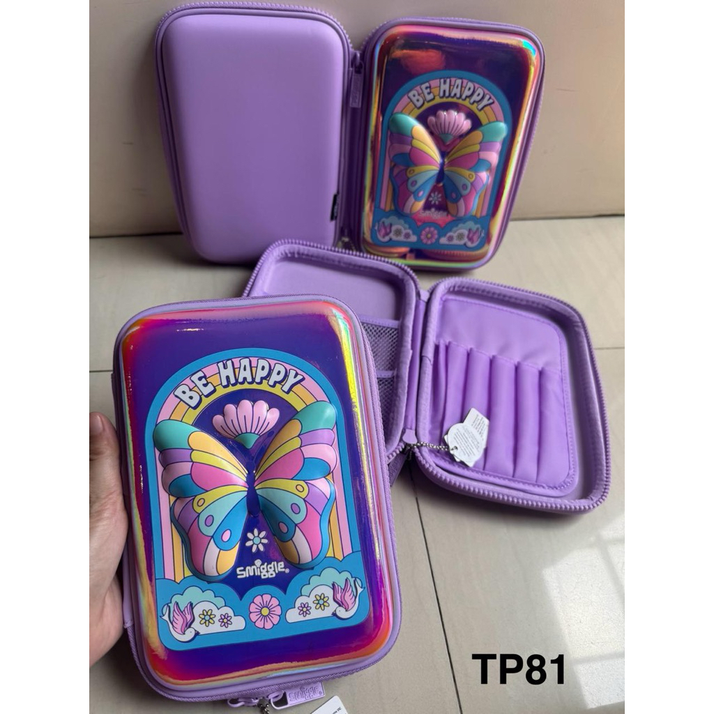 

Tempat Pensil Smiggle Kupu Ungu Hardcase