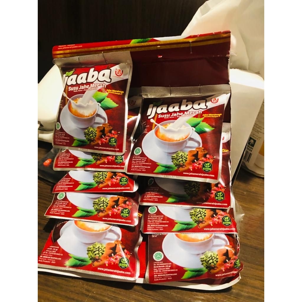 

JaheMerahSusuGulaArenKemasanRentengisi10Sashet